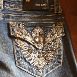 Grace LA Bootcut low waist jeans